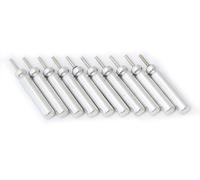 vhbw 10x Piles bâton de type CR425 compatible avec les flotteurs de pêche nocturne à LED (25mAh, 3V, lithium)