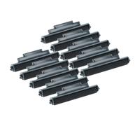 vhbw 10x Rouleaux d'encre noir remplacement pour Casio JR1101-Gr.720 pour calculatrice imprimante, caisse enregistreuse