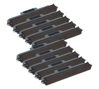 vhbw 10x Rouleaux d'encre violet compatible avec Triumph-Adler CMS 8200 calculatrice imprimante, caisse enregistreuse