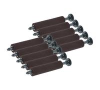 vhbw 10x Rouleaux d'encre violet compatible avec Triumph-Adler CR 470 calculatrice imprimante, caisse enregistreuse