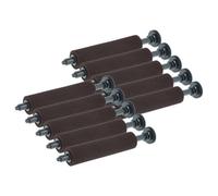 vhbw 10x Rouleaux d'encre violet compatible avec Utax S 25, 20, 16, 13, 201, 26, 12, 10 calculatrice imprimante, caisse enregistreuse