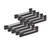 vhbw 10x Ruban encreur - bande teintée Nylon compatible avec BMC CR 180 remplace Epson ERC-09, C43S015354, ERC-09B.