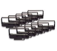 vhbw 10x Ruban encreur compatible avec ADS F 14, 4008 imprimante matricielle ou de reçus - noir