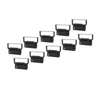 vhbw 10x Ruban encreur compatible avec Citizen CBM 725, CBM 750, CBM 730, DP 606, DP 610, DP 600 imprimante matricielle ou de reçus - noir