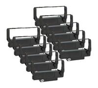 vhbw 10x Ruban encreur compatible avec Epson M 188 D, ERC 34, ERC 30 pour ERC 38, M 188 A, M 188 B imprimante matricielle ou de reçus - violet