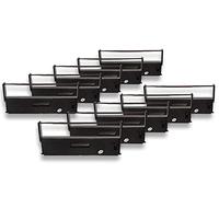 vhbw 10x Ruban encreur compatible avec Epson TM-U 930 Series, TM-U 950 P, TM-U 950 imprimante matricielle ou de reçus - noir