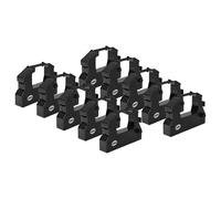 vhbw 10x Ruban encreur compatible avec Norand Modular Printer, NP-815 imprimante matricielle ou de reçus - noir