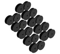 vhbw 10x Ruban encreur compatible avec Olympia SGE 53 C, SGE 65, SGE D52 pour SGE 66 SL machine à écrire - noir