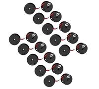 vhbw 10x Ruban encreur compatible avec Triumph-Adler Gabriele 30, Gabriele 3003 imprimante matricielle ou de reçus - noir-rouge