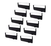 vhbw 10x Ruban encreur d'écriture compatible avec Tally Genicom T6045, T6050, T6082, T6090, T6091, T6092 imprimante matricielle ou de reçus - noir