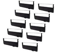 vhbw 10x Ruban encreur d'écriture compatible avec Tally Genicom T6045, T6050, T6082, T6090, T6091, T6092 imprimante matricielle ou de reçus - noir G