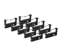 vhbw 10x Ruban encreur remplacement pour ERC-43, ERC-43B, C43S015461, ERC-39 pour imprimante matricielle ou de reçus - noir