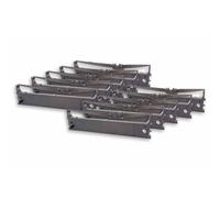 vhbw 10x Ruban encreur remplacement pour OKI 5150 pour imprimante matricielle ou de reçus - noir