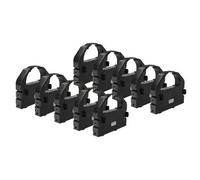 vhbw 10x Ruban encreur remplacement pour S015016 pour imprimante matricielle ou de reçus - noir