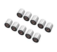 vhbw 10x Ruban transfert thermique compatible avec CAB Squix4, Mach1, Mach4, Mach2 imprimante d'étiquette résistante 80mmx300m résine/cire