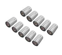 vhbw 10x Ruban transfert thermique compatible avec Citizen CL-S6621, CL-S631, CL-S621 imprimante d'étiquette résistante 110mmx300m résine/cire