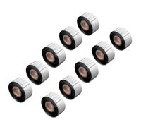 vhbw 10x Ruban transfert thermique compatible avec Godex RT700, G530, G500, EZPI 1300 imprimante d'étiquette résistante 30mmx300m résine/cire