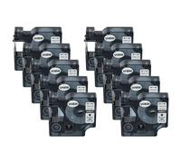 vhbw 10x Rubans compatible avec Dymo 2000