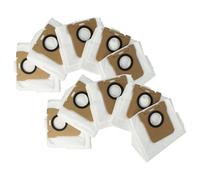 vhbw 10x Sacs aspirateur compatible avec Mova E30 Ultra aspirateur robot - Sac pour station de vidage