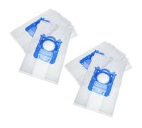 vhbw 10x Sacs compatible avec AEG A Viva Quickstop 2221, 2250 aspirateur - microfibres non tissées, 17,1cm x 27,8cm blanc