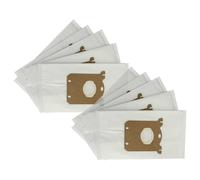 vhbw 10x Sacs compatible avec AEG AirMax AAM6216, AAM6200 Öko, AAM6100 - AAM6160EC aspirateur - microfibre non tissée, 29cm x 16cm blanc
