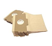 vhbw 10x Sacs compatible avec AEG/Electrolux Vampyr 605, 606, 607, 608, 609 aspirateur - papier, 12/15, 27cm x 27cm, couleur sable
