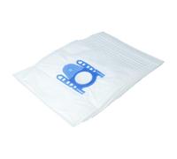 vhbw 10x Sacs compatible avec Bosch BBZ 41 FGXXL (TYP GXL/GXXL), BS52, BS55 aspirateur - microfibres non tissées, 27cm x 20cm, blanc/bleu