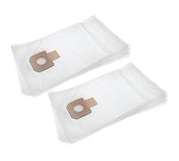 vhbw 10x Sacs compatible avec Bosch GAS 55 M AFC Professional aspirateur - microfibres non tissées, 70,2cm x 40cm, blanc