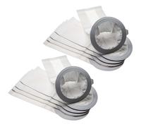vhbw 10x Sacs compatible avec Clarke CAV 2.2, Comfort Pak 10 aspirateur - papier, 43,5cm x 17,9cm blanc