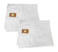 vhbw 10x Sacs compatible avec CleanTrack Vac-Line 70, 80, 90, 70 Big Mouth aspirateur - 77cm x 63cm blanc