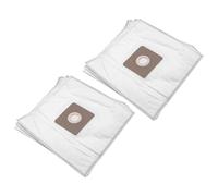 vhbw 10x Sacs compatible avec Dirt Devil Beat 1, 1,1, 2, 2,1 aspirateur - microfibres non tissées, 31cm x 22,5cm, blanc