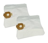 vhbw 10x Sacs compatible avec Diversey Taski Vento 15, Vento 8S, Vento 8 aspirateur - microfibre non tissée, 43cm x 41cm blanc