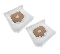 vhbw 10x Sacs compatible avec Electrolux D735, D700, D715, D720/P, D725, D728, D729, D730 aspirateur - 30,35cm x 30,3cm blanc