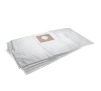 vhbw 10x Sacs compatible avec Festool SRH 153, SR 6 E - AS, SRM 152 E-AS aspirateur - microfibre non tissée, 34cm x 66,5cm blanc