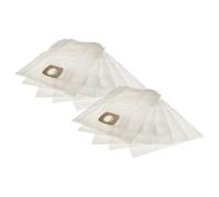 vhbw 10x Sacs compatible avec Flex VC 25 L MC, VC 21 L MC, VC 35 L AC, S34, VC 26 L MC, S36, S47 aspirateur - 44cm x 33cm blanc