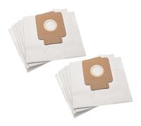 vhbw 10x Sacs compatible avec Hoover BV71_CP20001, BV71_CP10001700, BV71_CP10001 aspirateur - papier, 16,5cm x 18cm beige