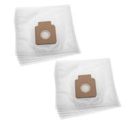 vhbw 10x Sacs compatible avec Hoover Sprint aspirateur - microfibres non tissées, 23,8cm x 26,7cm, blanc
