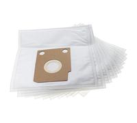 vhbw 10x Sacs compatible avec Hoover Super 1000, Super 1100, Tria, Vogue aspirateur - microfibres non tissées, 28cm x 24cm blanc