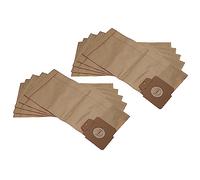 vhbw 10x Sacs compatible avec Kärcher CV 48/2 Adv, CV 38/2 Professional, CV 48/2 aspirateur - 35cm x 16cm marron