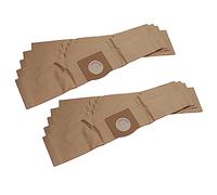 vhbw 10x Sacs compatible avec Kärcher WD 1 Compact Battery Set, WD 1 Compact Battery aspirateur - papier marron G