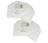 vhbw 10x sacs compatible avec Makita DVC260ZX, DVC260ZX4, DVC260ZX5, DVC260ZX8, DVC261, DVC261ZX11, DVC261ZX15 aspirateur - microfibres non tissées