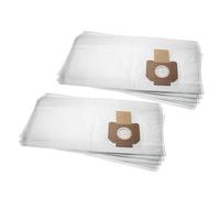 vhbw 10x Sacs compatible avec Makita VC3210L, 446 / L/LX, DVC860LZ AC/DC, P-70194, 444M aspirateur - 27,9cm x 64,3cm blanc
