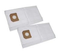 vhbw 10x sacs compatible avec Menzer VC 760 aspirateur - microfibres non tissées, blanc