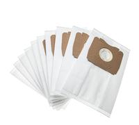 vhbw 10x Sacs compatible avec Miostar VAC 3600 / VAC3600 aspirateur - microfibres non tissées, small, 23,9cm x 15cm, blanc