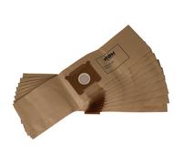 vhbw 10x Sacs compatible avec Nilco S 20 L, S 20, S 100, S 25, S 22, S 120 aspirateur - papier, 26cm x 20cm couleur sable