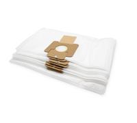 vhbw 10x sacs compatible avec Nilfisk CV 10, 100, 20, 30 i, 30i RCC, 731, 732, 733, 791 Chalet, 792 Villa aspirateur - microfibres non tissées, blanc