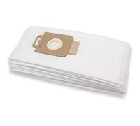 vhbw 10x sacs compatible avec Nilfisk Extreme X100, Extreme X110, Extreme X150, Extreme X150 Parquet aspirateur - microfibres non tissées, blanc
