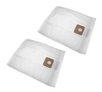 vhbw 10x sacs compatible avec Nilfisk Multi II 22, Multi II 22 Inox, Multi II 30 T aspirateur - microfibres non tissées, 54,15cm x 49.5cm, blanc