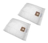 vhbw 10x sacs compatible avec Nilfisk Multi II 22, Multi II 22 Inox, Multi II 30 T aspirateur - microfibres non tissées, 54,15cm x 49.5cm, blanc