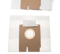 vhbw 10x Sacs compatible avec Omega Optimo 1700, Primo 1500, Primo 1700, Rondo 1350 aspirateur - papier, 15,85cm x 17,5cm beige